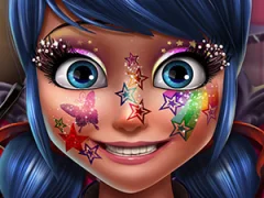 Ladybug Glittery Makeup — bezmaksas tiešsaistes spēle