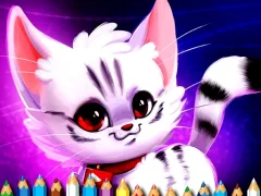 Spel Cute Kitty Coloring online