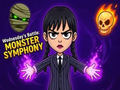 Xogo Wednesday’s Battle: Monster Symphony en liña