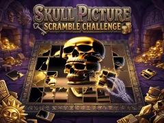 Гаме Skull Picture Scramble Challenge онлајн