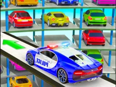 Police Multi Level Car Parking  — free online game