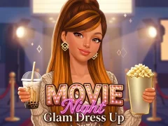 Игра Movie Night Glam Dress Up онлајн