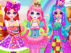 Princess Sweet Candy Cosplay — bezplatná online hra