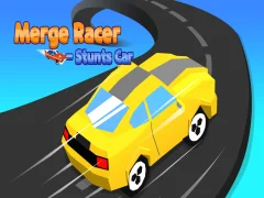 Leikur Merge Racer Stunts Car á netinu