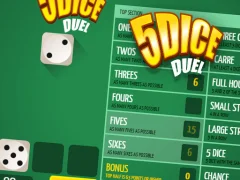 Jeu 5 Dice Duel  en ligne