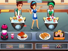 Mchezo Cooking Cafe Food Chef online