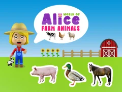 Permainan World of Alice Farm Animals talian