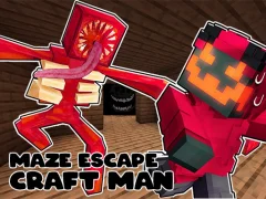 Maze Escape: Craft Man — free online game