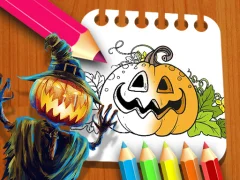 Hallowen Coloring Book — free online game