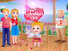 Jwèt Baby Hazel Valentines Day sou entènèt