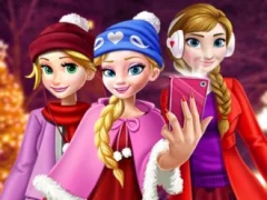 Princess Christmas Selfie — ücretsiz çevrimiçi oyun
