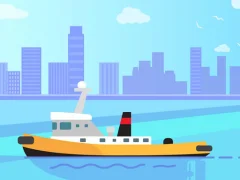 Spill Big Boats Coloring online