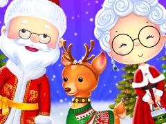 Mr and Mrs Santa Christmas Adventure — free online game