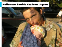 खेल Halloween Zombie Costume Jigsaw ऑनलाइन