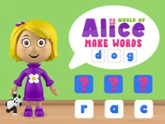 Permainan World of Alice Make Words talian