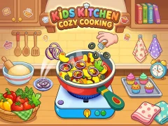 Kids Kitchen Cozy Cooking – ingyenes online játék