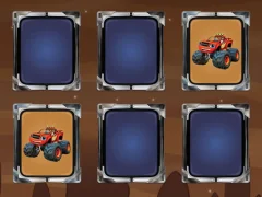 Monster Trucks Memory — jogo online grátis