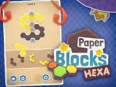 Paper Blocks Hexa — free online game