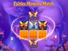 Cluiche Fairies Memory Match ar líne