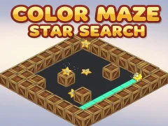Mchezo Color Maze Star Search online