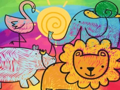 Little Animals Coloring — free online game