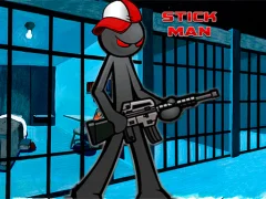Stickman Adventure Prison Jail Break Mission — free online game
