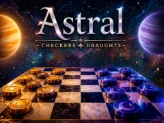 Hra Astral Checkers Draughts