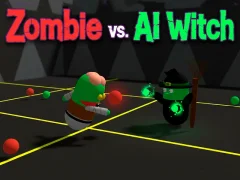 Cluiche Zombie vs. AI Witch ar líne