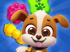 Mchezo Dog Puzzle Story online