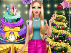 Blondie Winter Party — free online game