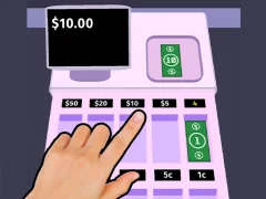 Cashier Game — bezmaksas tiešsaistes spēle