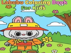 Spel Labubu Coloring Book For Kids online