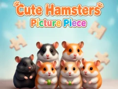 Cute Hamsters Picture piece — безплатна онлайн игра