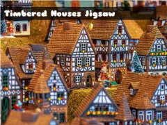 Timbered Houses Jigsaw — free online game