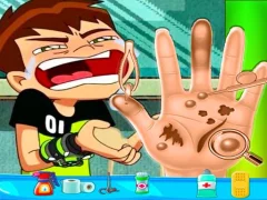 Igra Ben10 Hand Doctor spletu