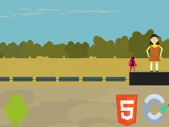 Squid Glass Game 2D — free online game