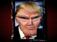 Cluiche Trump Funny face  ar líne