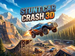 Stunt Car Crash 3D — 無料オンラインゲーム