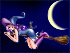 खेल Anime Halloween Jigsaw Puzzle ऑनलाइन