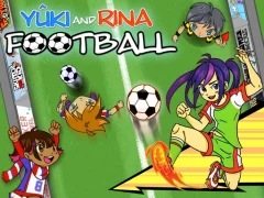 Igra Yuki and Rina Football spletu