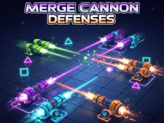 Merge Cannon Defenses – ingyenes online játék