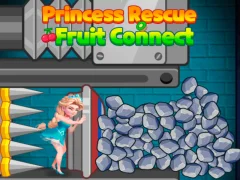 Princess Rescue Fruit Connect — free online game