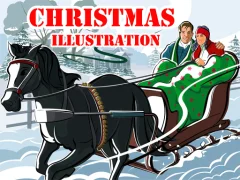Гаме Christmas Illustration онлајн