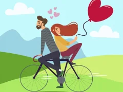 Couple In Love Jigsaw — free online game