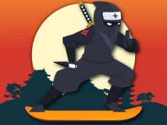 Lava And Nninja Skateboard — free online game