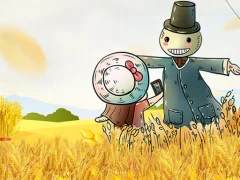 Cartoon Autumn Puzzle — free online game