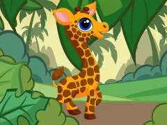 Trò chơi Giraffe Jigsaw trực tuyến