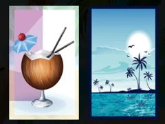 Beach Cocktails Memory — jogo online grátis