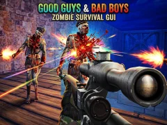 Good Guys & Bad Boys Zombie Survival GUI — free online game
