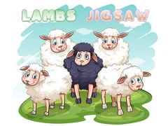 Lambs Jigsaw — free online game